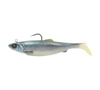 Savage Gear 4D Herring Big Shad Coalfish 25cm 300g | Nordic Lure for Halibut, Cod and Coalfish with Lively Rocking and Swimming Action | 2x Soft Body with Reinforced Tail, 1x Head, 1x Stinger Hook