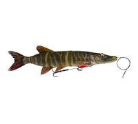 Savage Gear 4d Line Thru Pike Slow Sinking Swimbait 110g 250 Mm Green,Orange
