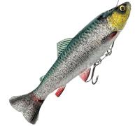 Savage Gear 4D Line Thru Pulse Tail Trout Fishing Hook (Green Silver-20cm-102g)