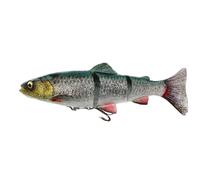 Savage Gear 4D Line-Thru Trout Green/Silver 25cm 180g Pike Predator Fishing Lure