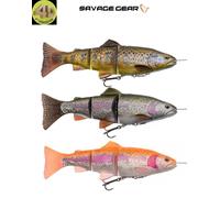 Savage Gear 4D Line Thru Trout3 Sizes6 Colours SS Pike Predator Fishing Lure