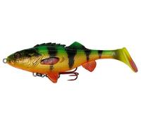 Savage Gear 4D Perch Shad 12.5cm Lure: Fire Tiger