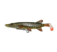 SAVAGE GEAR 4D PIKE SHAD 20cm 65g SLOW SINKER LURE SVS61786 STRIPED PIKE