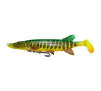 SAVAGE GEAR 4D PIKE SHAD 20cm 65g SLOW SINKER LURE SVS61787 FIRE TIGER