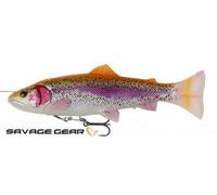 Savage Gear 4D Pulse Tail Trout Swimbait Wobbler 16cm 51g - Rainbow/Brown/Albino