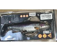 Savage Gear 4D Rattle Trout Shad Predator Lure Fishing Paddle Tail Line Rainbow