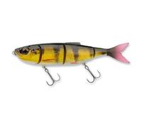 Savage Gear 4Play Pro Fishing Bait, 3/4 oz, Yellow Perch, Realistic Contours, Colors & Movement, Durable Construction, Rigged with SG ST36 Trebles, PHP Colors