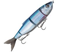 Savage Gear 4Play V2 Swim N Jerk - 3D Scanned Herring Swimbait for Predator Anglers, Realistic Action, Stop & Go Techniques, Ideal for Pike, Bass & More | Slow Sink Herring 16.5 cm