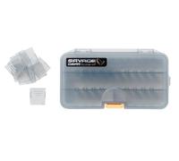 Savage Gear - Bait box 2B - three fixed compartments plus adjustable tackle box bait bucket