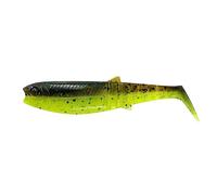 Savage Gear Cannibal Shad 15 cm 33 g - 2 Rubber Pads, Colour: Chartreuse Pumpkin