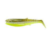 Savage Gear Cannibal Shad 15 cm 33 g - 2 Rubber Pads, Colour: Green Pearl Yellow