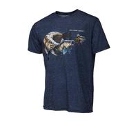 Savage Gear T-Shirt Cannibal Tee Blue XL