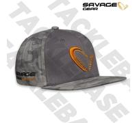 SAVAGE GEAR CAP FLEX FIT TRUCKER HAT - CAMO/GREY - FISHING HATS
