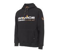 Savage Gear Cosmo Fishing Hoodie - Durable for Anglers, Campers, Hikers & Hunters | Sweatshirt for Outdoor Adventures | Heavyweight Warm Hoodie with Brushed Fleece, Kangaroo Pocket & Mesh-Lined Hood M