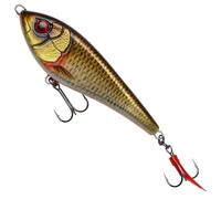 Savage Gear Deviator Swim - Jerkbait, Color: Dirty Roach, Size/Weight/Swimming Behavior: 10.5cm / 35g / slow sinking