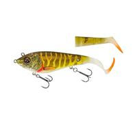 Savage Gear Deviator Tail 16.5cm 50g Pike | Long Casting Pike Fishing Lure | Scented Paddle and Curl Tail | Adjustable Running Depth | Cross Jaw Lock System for Fast Secure Tail Changes | Rattle