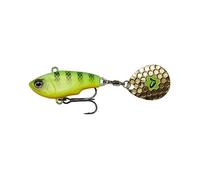 Savage Gear Fat Tail Spin Sinking Jig Spinner, 5.5cm/6.5g, Firetiger, 1pc