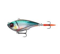 Savage Gear Fat Vibes XL - Lipless Crankbait for Pike, Zander & Catfish - Loud Rattle& S-Glide Action - Long-Casting Lure for Open Water, Structure & Murky Conditions Golden Ambulance 10 cm