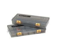 Savage Gear Flat Lure Box Kit Smoke 2pcs