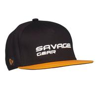 Savage Gear Flat Peak 3D Logo Cap One Size Black Ink