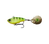 Savage Gear Fat Tail Spin Sinking Jig Spinner, 5.5cm/6.5g, Firetiger, 1pc