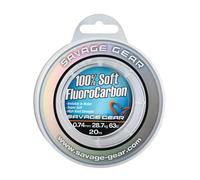 Savage Gear Fluorocarbon Line Soft Invisible UV Resistant Fishing Leader Mono