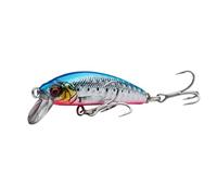 Savage Gear Gravity Minnow 50F - Floating & Sinking Saltwater Lure for Mackerel, Sea Bass & Sea Bream, Long-Cast Design, Light Game & Casting Lure for Predator Fishing Pink Head 5 cm