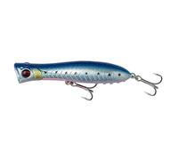 Savage Gear Gravity Popper - High-Performance Saltwater Popping Lure for Predator Anglers, Ideal for Pike, Bass & More, Ultra-Long Cast Design, Perfect for Saltwater Fishing White Glow 9 cm