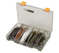 Savage Gear Gravity Stick Kit - 49 Piece Slim-Profile, Long Casting Range of Soft Lures, Silver