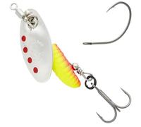 Savage Gear Grub Spinners Sinking Lure - #2 5.8G Silver Red Yellow