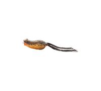 Savage Gear Frog Lure Hop Popper Frog - Topwater, Walking & Popping Action - Tan 5.5 cm