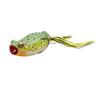 Savage Gear Frog Lure Hop Popper Frog - Topwater, Walking & Popping Action - Tan 5.5 cm