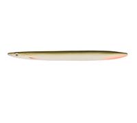 Savage Gear Line Thru Sandeel Continuous Indicator 23 g Matt White Tobis