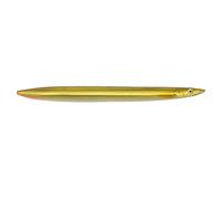 Savage Gear Line Thru Sandeel - Sea Trout Bait, Black Ghost