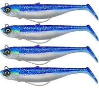 Savage Gear Minnow Sinking Lures Weedless Bass Fishing Jig Head Bait 5 Pack