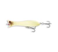 Savage Gear Panic Popper Saltwater Fishing Lure, Bone, 3.5in, Durable Construction Holds Up to 120lbs of Pulling Pressure, Fishing Topwater Lures