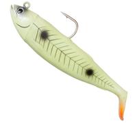 Savage Gear PRE-RIGGED SOFT LURE CUTBAIT HERRING - 270, Green Glow, 20