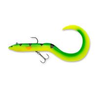 Savage Gear Real EEL Pre-Rigged Fishing Bait, 2 3/4 oz, Firetiger, Realistic Contours & Movement, Durable Construction, Dual Hook Configuration, Available in 3 Sizes (8"-16")
