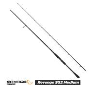 Savage Gear Revenge Sg2 Medium Game Spinning Rod Silver 2.51 m / 7-23 g