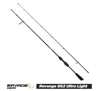 Savage Gear Revenge Sg2 Ultra Light Game Spinning Rod Silver 2.21 m / 3-10 g