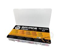 Savage Gear Rib Worm Kit (60 pcs) NEW