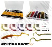 Savage Gear Rib Worm Kit Soft Lure 60 Units