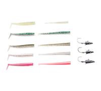 Savage Gear Sandeel Kit for Reelfishing - 25 piece Kit, Silver