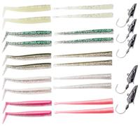 Savage Gear Sandeel Kit for Reelfishing - 25 piece Kit, Silver