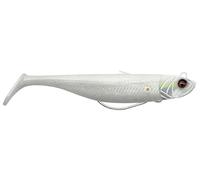 Savage Gear Savage Minnow Weedless 12.5cm 28g Sinking - White Pearl Silver