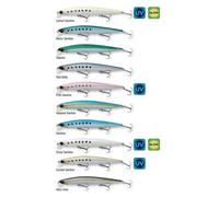 Savage Gear Sea Bass Minnow - Realistic Saltwater Fishing Lure for Anglers, Ultra-Long Cast Design, Built-in Rattle, Targeting Sea Bass, Perch, and Other Saltwater Predators Mirror Sardine 12 cm
