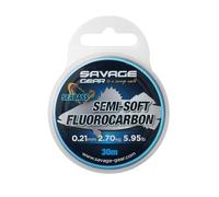 Savage Gear Semi-Soft Fluorocarbon Seabass Clear 30m - 0.35mm 6.72kg 14.81lb