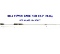 SAVAGE GEAR SG-4 POWER GAME SPIN 2pc SPINNING ROD PREDATOR FAST LURE GAME PIKE