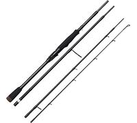 Savage Gear SG2 Medium Game Travel Rod, Fishing Rods, Spinning Rods, Predator, Pike, Perch, Trout, Zander, Unisex, Black, 2.15m | 10-40g