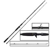Savage Gear SG2 Power Game BC Rod, Fishing Rods, Spinning Rods, Predator, Pike, Perch, Trout, Zander, Unisex, Black, 2.59m | 50-110g